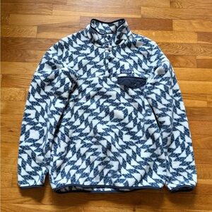 Patagonia Synchilla Snap-T Fleece Pullover Women’s Medium Synched Flight Natural